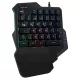 LOGILINK ILLUMINATED ONE-HAND GAMING BILLENTYŰZET FEKETE