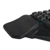 LOGILINK ILLUMINATED ONE-HAND GAMING BILLENTYŰZET FEKETE