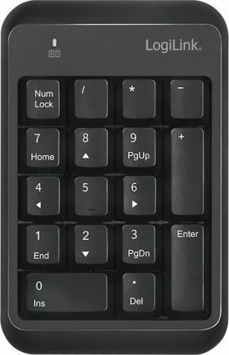 LOGILINK NUMERIC KEYPAD FEKETE