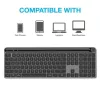 JLAB EPIC WIRELESS BLUETOOTH BILLENTYŰZET FEKETE, US