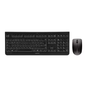 CHERRY DW 3000 WIRELESS BILLENTYŰZET + EGÉR FEKETE, HU