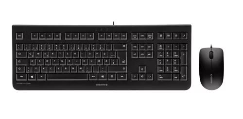 CHERRY DC 2000 BILLENTYŰZET + EGÉR FEKETE, HU
