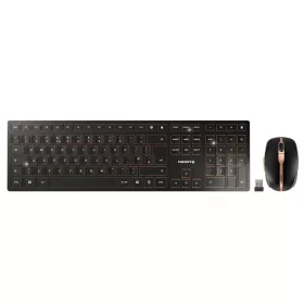   CHERRY DW 9100 SLIM WIRELESS BILLENTYŰZET + EGÉR FEKETE, UK