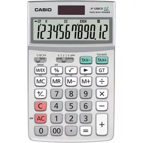 CASIO JF-120ECO ASZTALI SZÁMOLÓGÉP, SILVER