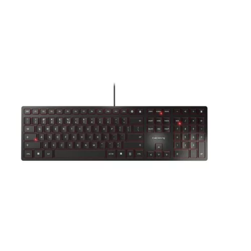 CHERRY KC 6000 SLIM BILLENTYŰZET FEKETE, US