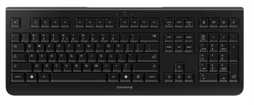CHERRY KW 3000 LOW NOISE WIRELESS BILLENTYŰZET FEKETE, US
