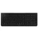CHERRY KW 3000 LOW NOISE WIRELESS BILLENTYŰZET FEKETE, US