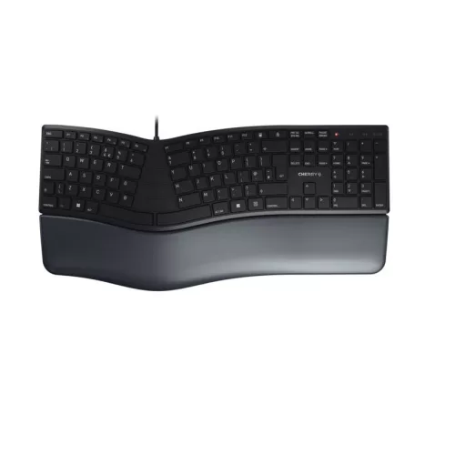 CHERRY KC 4500 ERGO BILLENTYŰZET FEKETE, UK