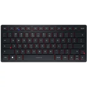 CHERRY KW 9200 MINI WIRELESS BILLENTYŰZET FEKETE, US