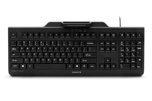 CHERRY KC 1000 SC BILLENTYŰZET FEKETE, US