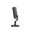 THE G-LAB K-MIC-NEON RGB GAMER USB MIKROFON, FEKETE
