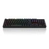 REDRAGON K551RGB-1 MITRA BACKLIT MECHANIKUS GAMER BILLENTYŰZET, USB, MAGYAR, BARNA