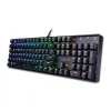 REDRAGON MITRA RGB BACKLIGHT MECHANIKUS BILLENTYŰZET BLUE SWITCHES FEKETE, HU