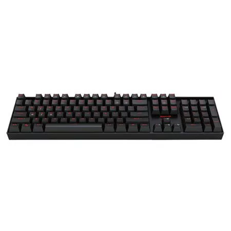 REDRAGON MITRA RED BACKLIGHT MECHANIKUS BILLENTYŰZET BLUE SWITCHES FEKETE, HU