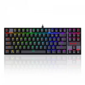  REDRAGON KUMARA RGB BACKLIGHT MECHANIKUS GAMING BILLENTYŰZET BLUE SWITCHES FEKETE, HU
