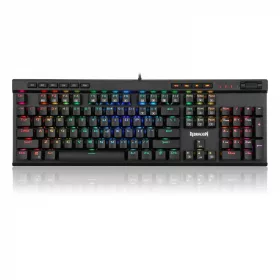  REDRAGON VATA RGB MECHANIKUS GAMING BILLENTYŰZET BLUE SWITCHES FEKETE, HU