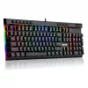 REDRAGON VATA RGB MECHANIKUS GAMING BILLENTYŰZET BLUE SWITCHES FEKETE, HU