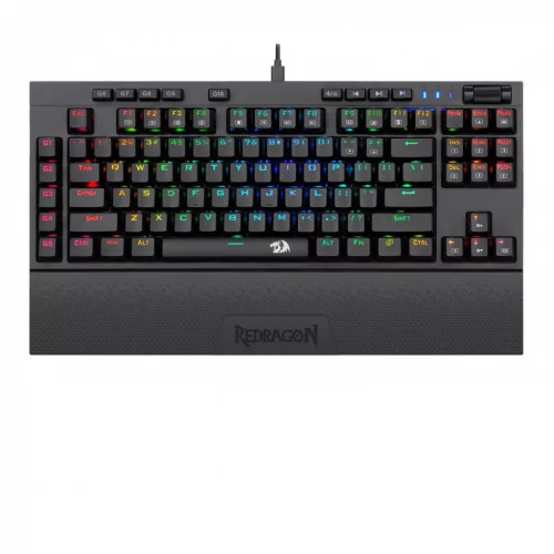 REDRAGON VISHNU RGB WIRELESS/WIRED BROWN MECHANIKUS GAMING BILLENTYŰZET FEKETE, HU