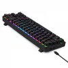 REDRAGON DEIMOS, VEZETÉKES/WIRELESS MECHANIKUS BILLENTYŰZET, RGB, BROWN SWITCH FEKETE, HU