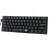 REDRAGON ANIVIA, VEZETÉKES MECHANIKUS BILLENTYŰZET,RGB, BLUE SWITCH FEKETE, HU