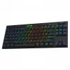 REDRAGON HORUS TKL, WIRED&2.4G&BT MECHANIKUS BILLENTYŰZET, RGB, BLUE SWITCH FEKETE, HU