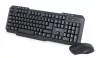 GEMBIRD KBS-WM-02 WIRELESS BILLENTYŰZET COMBO FEKETE, US