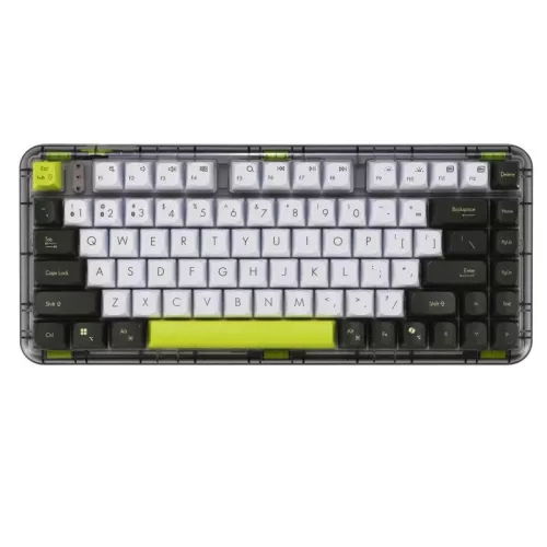 ASUS JELLY75 WIRELESS BILLENTYŰZET VOLT GREEN, HU