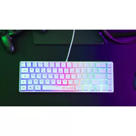 THE G-LAB KEYZ HYDROGEN BILLENTYŰZET FEHÉR, HU