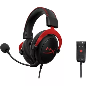 HYPERX CLOUD II GAMER FEJHALLGATÓ FEKETE-VÖRÖS (4P5M0AA)