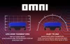 KONTROLFREEK OMNI PERFORMANCE THUMBSTICKS, PS4/PS5, KÉK (BLA-8700-PS5)