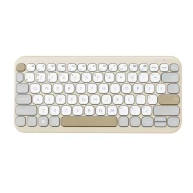   ASUS MARSHMALLOW KW100 VEZETÉK NÉLKÜLI BILLENTYŰZET, OAT MILK, HU