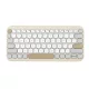 ASUS MARSHMALLOW KW100 VEZETÉK NÉLKÜLI BILLENTYŰZET, OAT MILK, HU