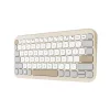 ASUS MARSHMALLOW KW100 VEZETÉK NÉLKÜLI BILLENTYŰZET, OAT MILK, HU