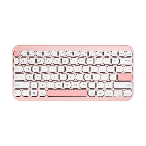 ASUS MARSHMALLOW KW100 VEZETÉK NÉLKÜLI BILLENTYŰZET, ROSE CLAY, HU