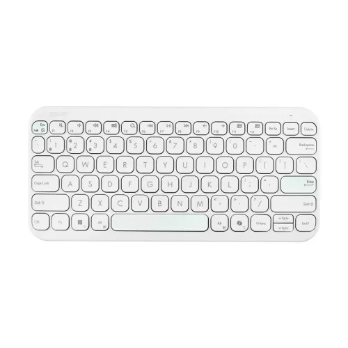 ASUS MARSHMALLOW KW100 VEZETÉK NÉLKÜLI BILLENTYŰZET, IRIDESCENT WHITE, HU