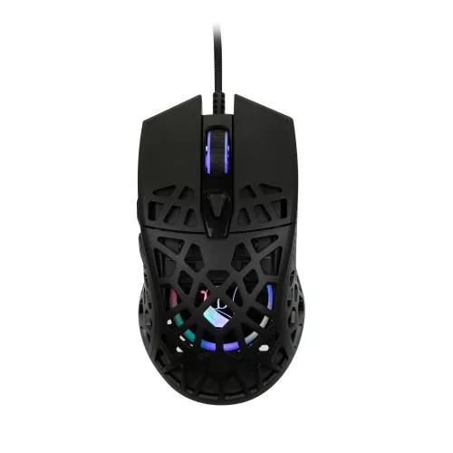 KONIX DRAKKAR AEGIR ULTRA LIGHT GAMER EGÉR, BLACK