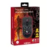 KONIX DRAKKAR AEGIR ULTRA LIGHT GAMER EGÉR, BLACK