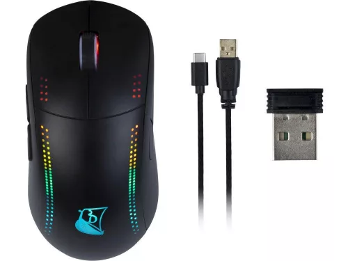 KONIX DRAKKAR ASGARD WIRELESS GAMER EGÉR, BLACK