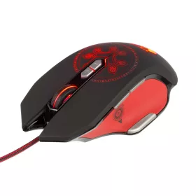 KONIX DRAKKAR HEIMDALL GAMER EGÉR, BLACK/RED