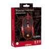 KONIX DRAKKAR HEIMDALL GAMER EGÉR, BLACK/RED
