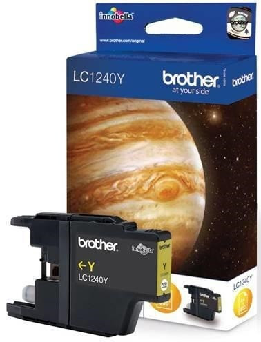 BROTHER LC1240 (7,1ML) SÁRGA EREDETI TINTAPATRON DOBOZSÉRÜLT (LC1240Y)