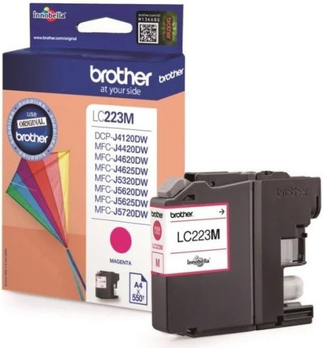 BROTHER LC223 MAGENTA EREDETI TINTAPATRON LEÉRTÉKELT (LC223M)