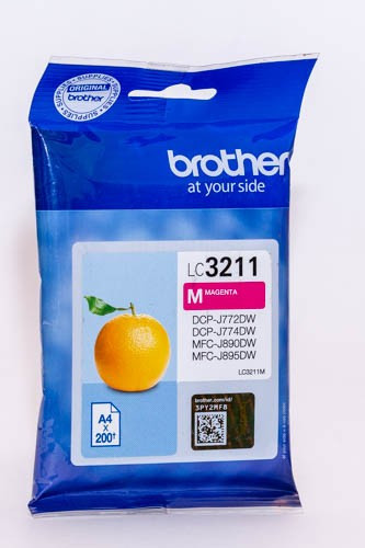 BROTHER LC3211 (3ML) MAGENTA EREDETI TINTAPATRON (LC3211M)