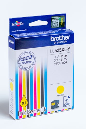 BROTHER LC525XL (1,3K) SÁRGA EREDETI TINTAPATRON (LC525XLY)