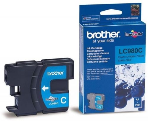 BROTHER LC980 (4,8ML) CIÁN EREDETI TINTAPATRON (LC980C)