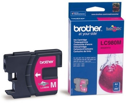 BROTHER LC980 (4,8ML) MAGENTA EREDETI TINTAPATRON (LC980M)