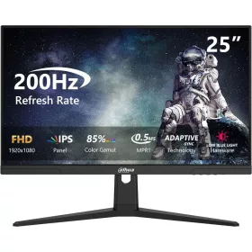   DAHUA LM25-E231BN 24,5", FHD, IPS, 16:9, 1920x1080, 180Hz, DP, HDMI LED MONITOR