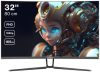 DAHUA LM32-E230CN 31,5", FHD, VA, 16:9, 1920x1080, 165Hz, DP, HDMI ÍVELT LED MONITOR