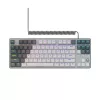 LORGAR AZAR 514TKL RGB MECHANIKUS GAMING BILLENTYŰZET FEHÉR, US