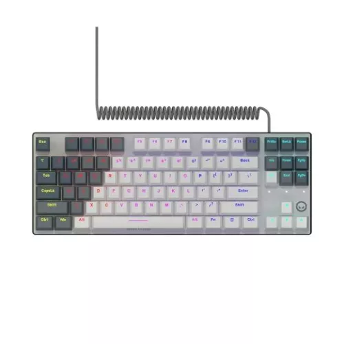 LORGAR AZAR 514TKL RGB MECHANIKUS GAMING BILLENTYŰZET FEHÉR, US